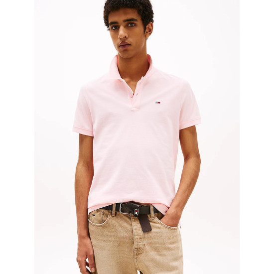Tommy Hilfiger Ανδρική μπλούζα polo Flag Patch Slim Fit Polo Shirt